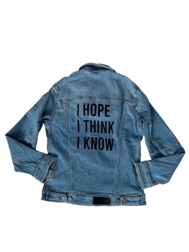 Zadig & Voltaire Kase Denim Hope Think Know Jean Jacket ( Xs )